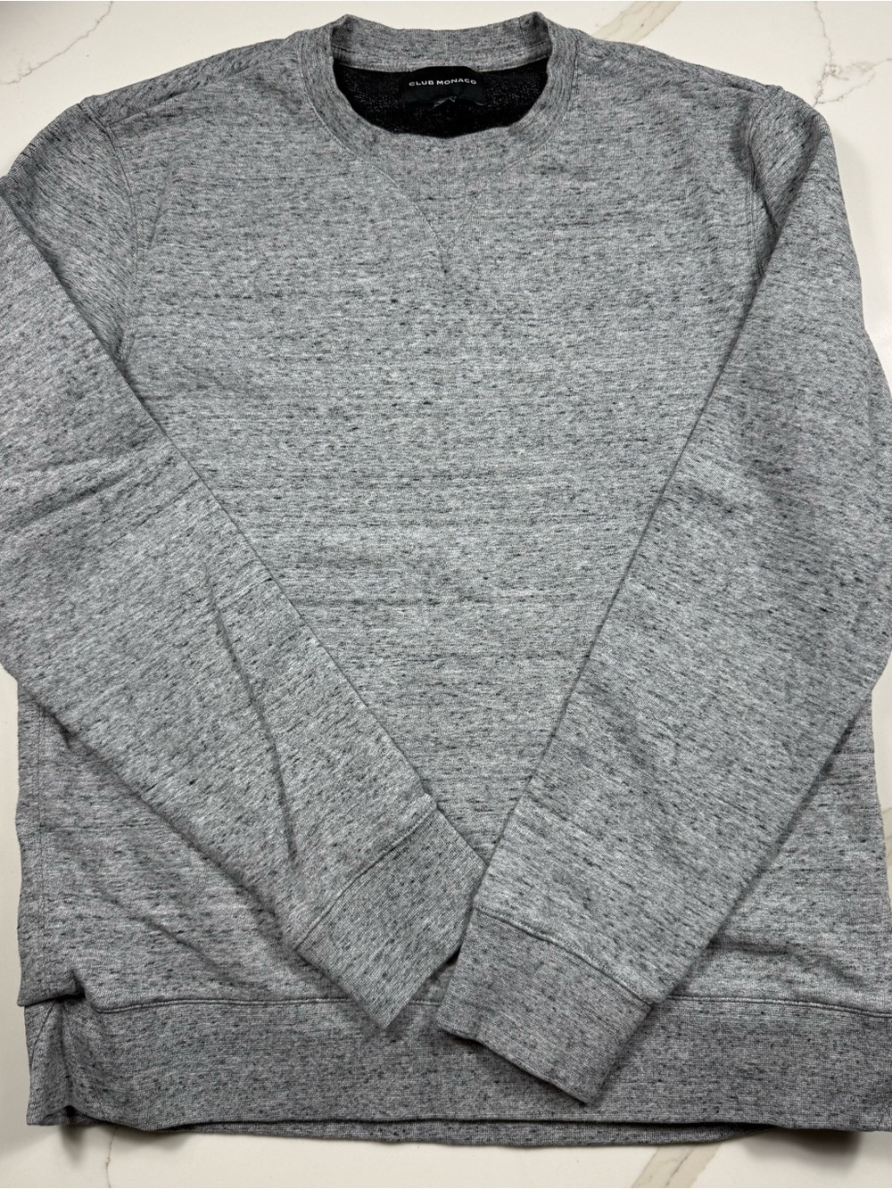 Club Monaco Gray Heather Crewneck Sweater